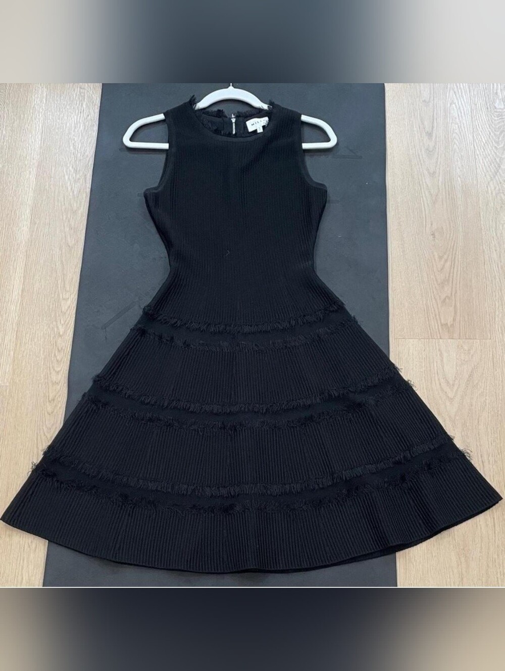 Milly Black Midi Dress
